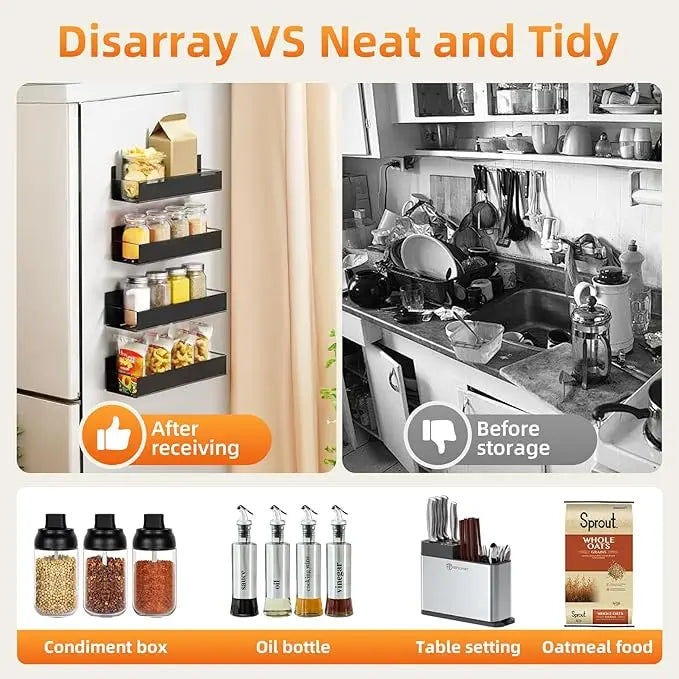 Magnetic Spice Rack