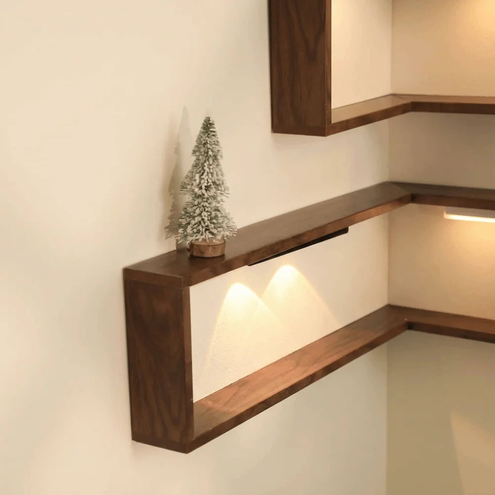 Corner Wall Floating Shelf