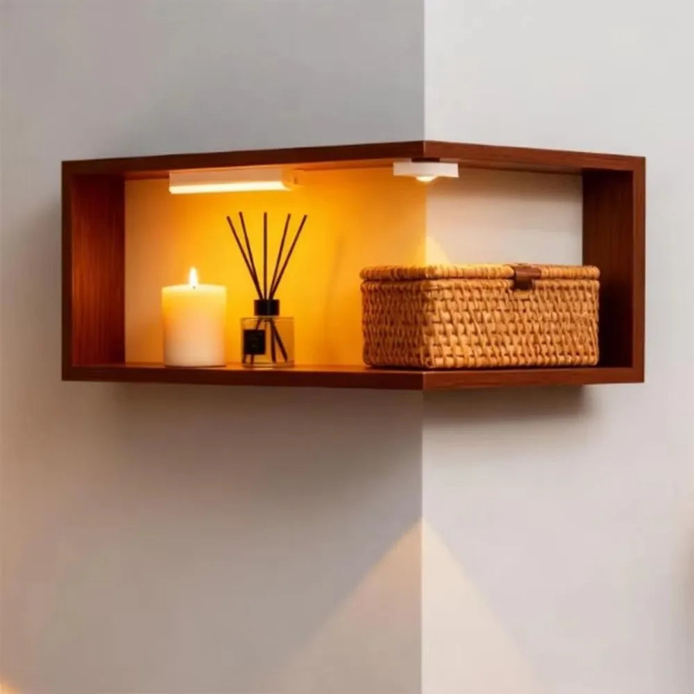 Corner Wall Floating Shelf