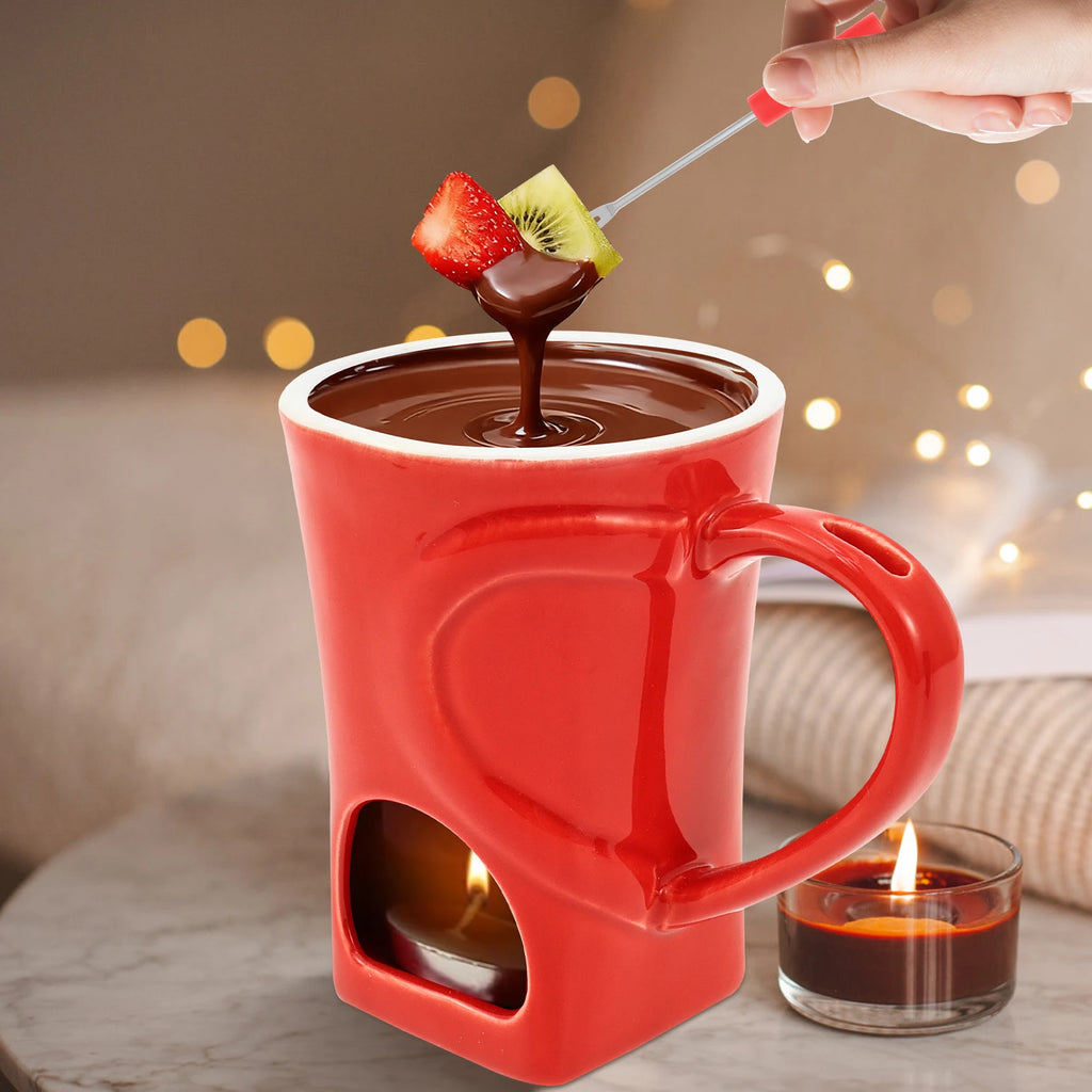 Chocolate Fondue for One