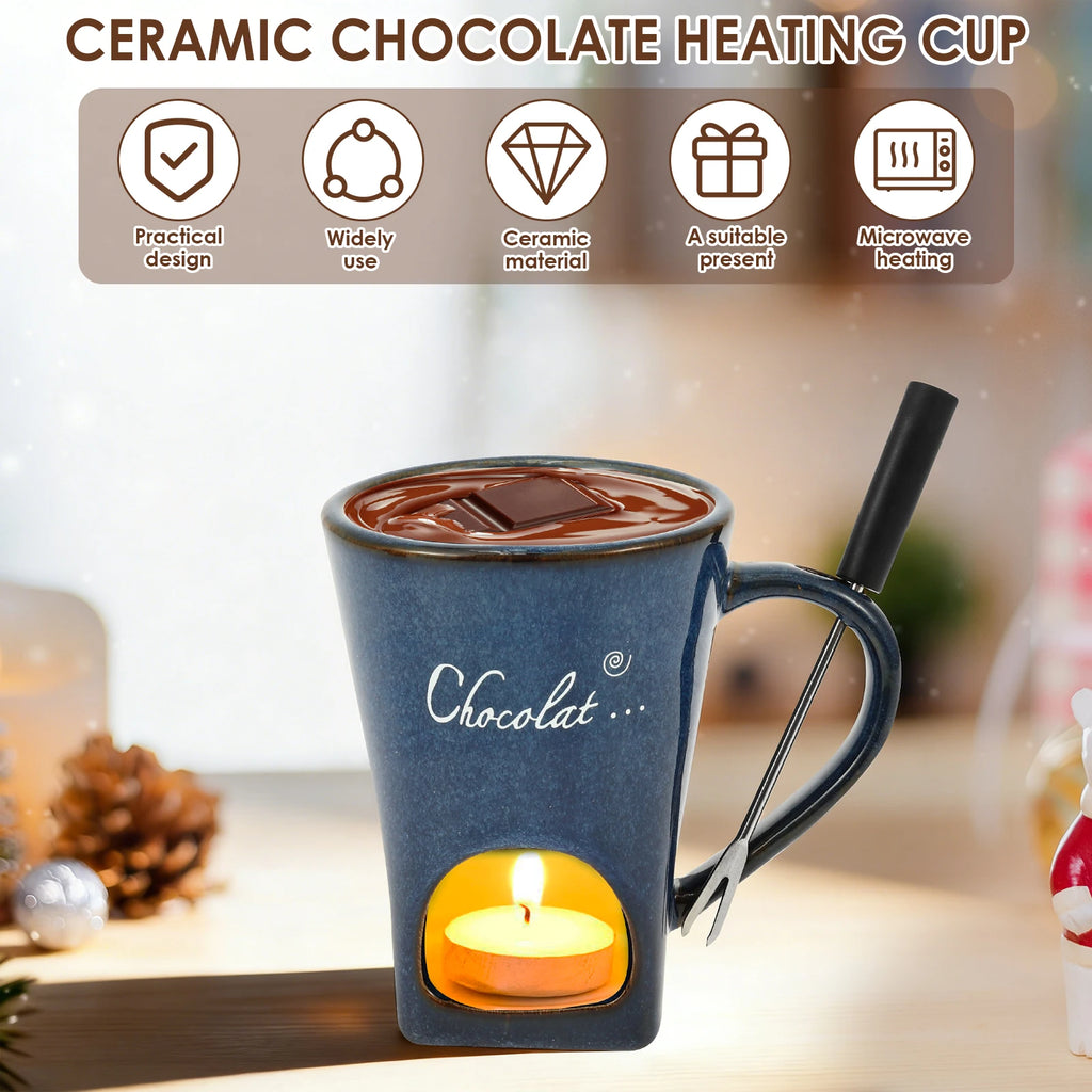 Chocolate Fondue for One